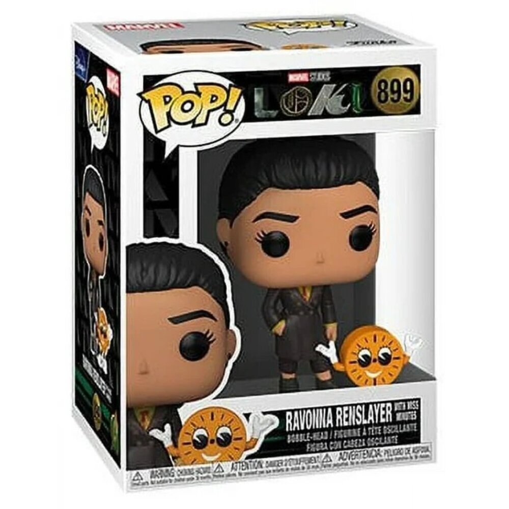 Funko Pop! Marvel: Loki – Ravonna Renslayer with Miss Minutes #899 Vinyl Figure